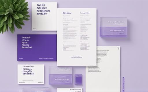 Brand guideline document showing logo variations and color palettes